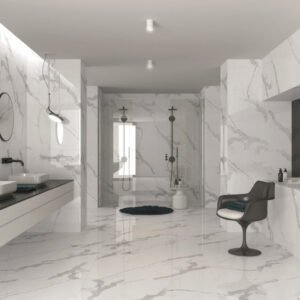 Carrelage en céramique sol et mur - Statuario- 60x120cm/24"x48"