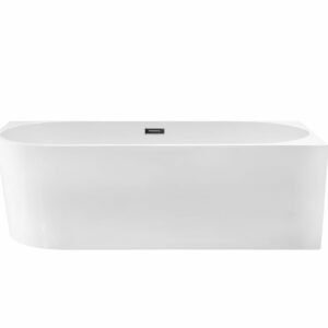 Aloni baignoire autoportante avec angle droite (170x75cm) - Blanc - Réf. : FB3400R