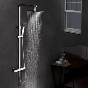 Barre de douche thermostatique chromée série vigo - Réf. : BTV013