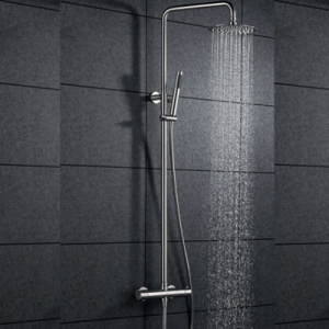 Barre de douche thermostatique série moscou - Réf. : BTK017/AC