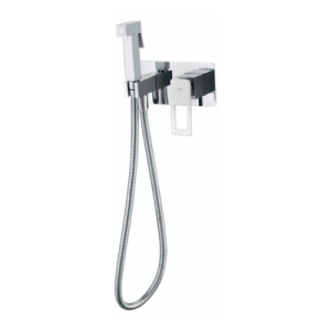 Robinet de bidet encastré chrome simple niveau série suède - Réf. : BDC032-5