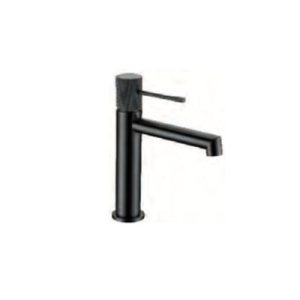 Mitigeur de lavabo en métal noir série line - Réf. : BDD038-1BGM