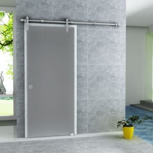 Aloni porte coulissante verre opaque 8mm (102.5x205cm) - Réf. : CR-Y001