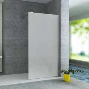 Aloni paroi de douche en verre opaque 8mm (90x200cm) - Réf. : ECOS90
