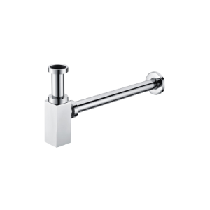 Siphon carré chromé avec cartouche de siphon - Réf. : SCL003