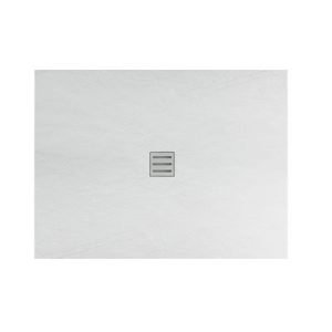 Aloni receveur de douche acrylique (140x90cm) - blanc mat - Réf. : SWB-914