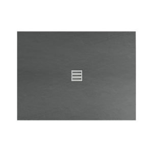 Aloni receveur de douche acrylique (120x90cm) - anthracite mat - Réf. : SWZ-912