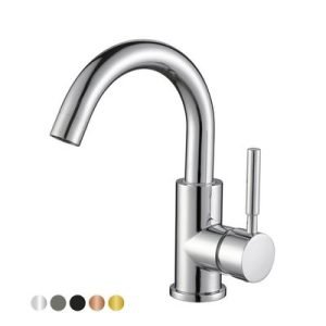 Aloni ensy mitigeur de lavabo avec bec orientable - chrome - Réf. : CR7820-5C