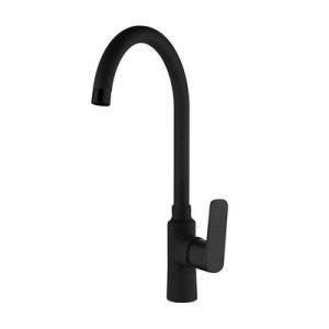 Aloni force mitigeur de cuisine - noir mat - Réf. : ZS80705B